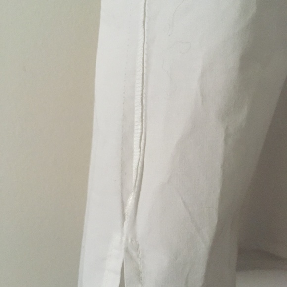 ROCHAS White Cotton Boxy Shirt 46 M - Picture 9 of 12